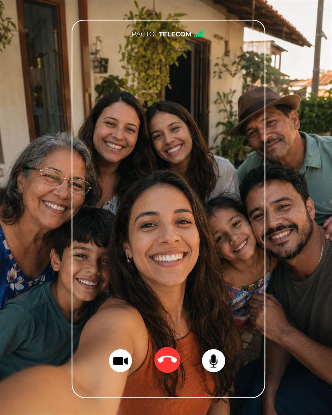Atendimento de telecomunicações do Grupo Pacto